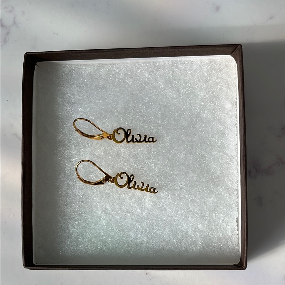 Gold Olivia Earrings